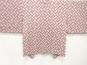 未使用品　本総絞り　桧垣模様　羽織